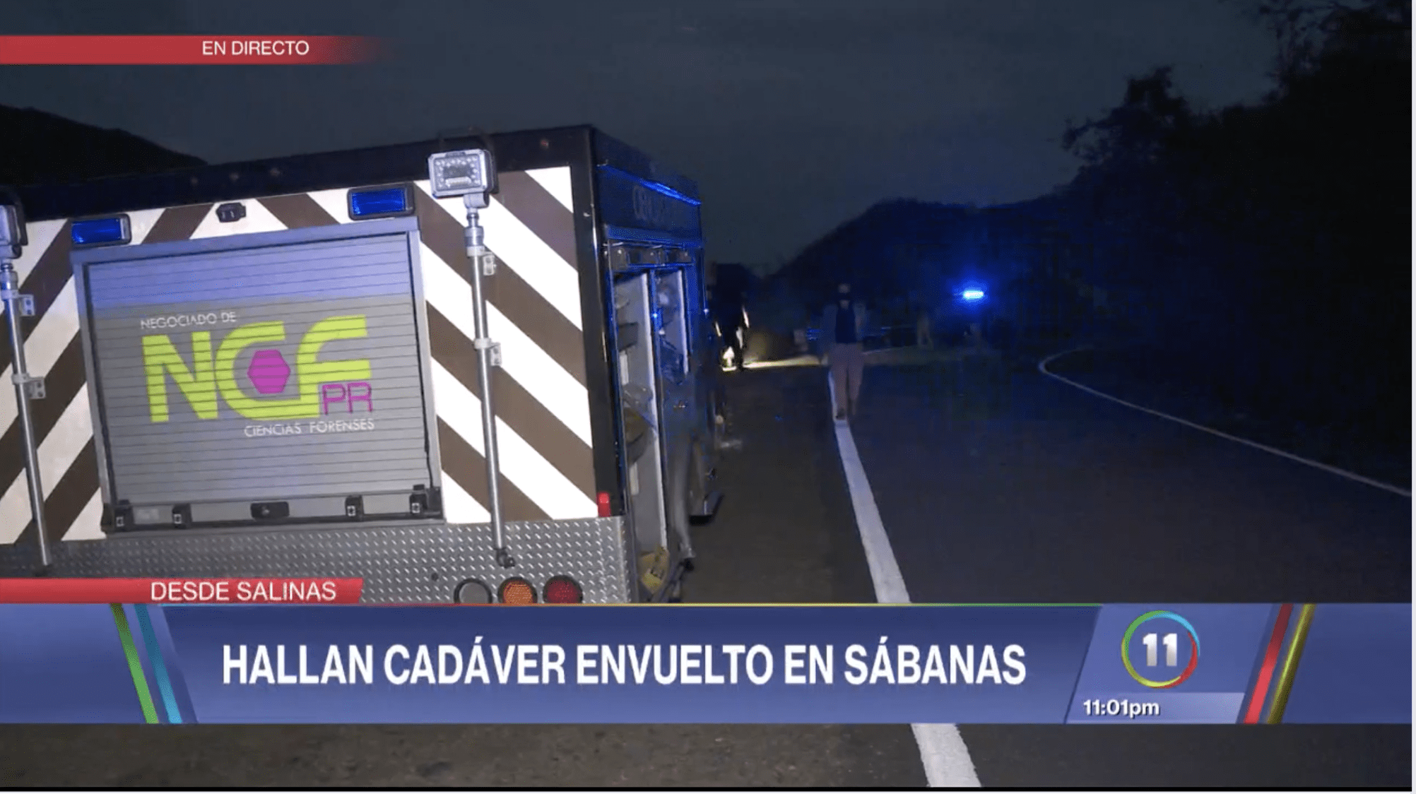 Hallan cadáver envuelto en sábanas en Salinas TeleOnce TV Vívelo