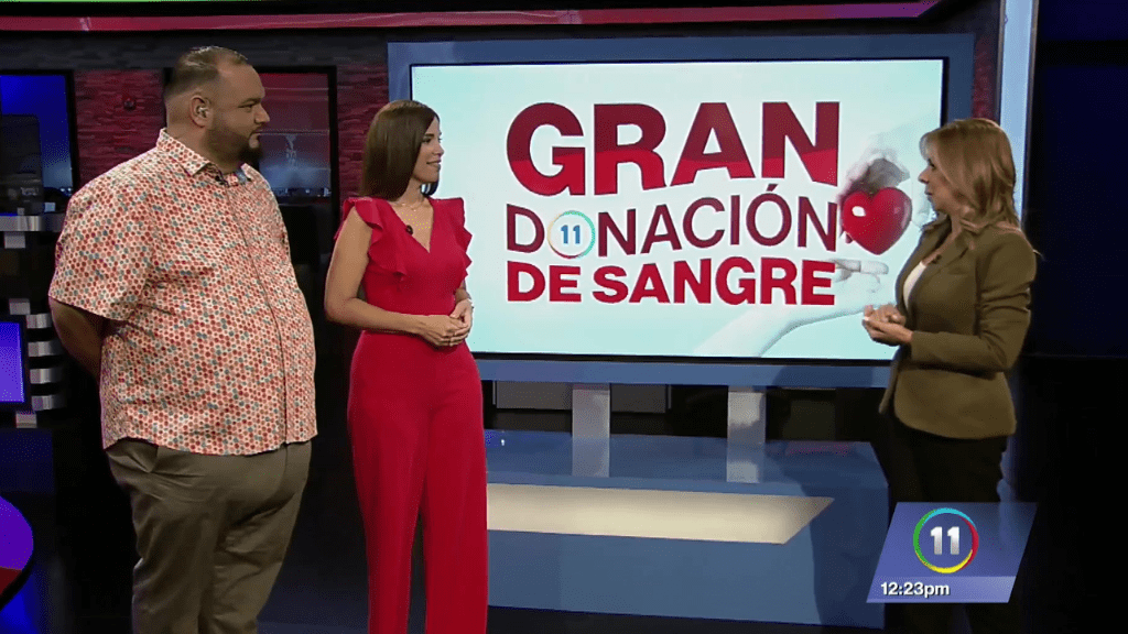 TeleOnce tendrá su primera Gran Donación de Sangre TeleOnce TV Vívelo