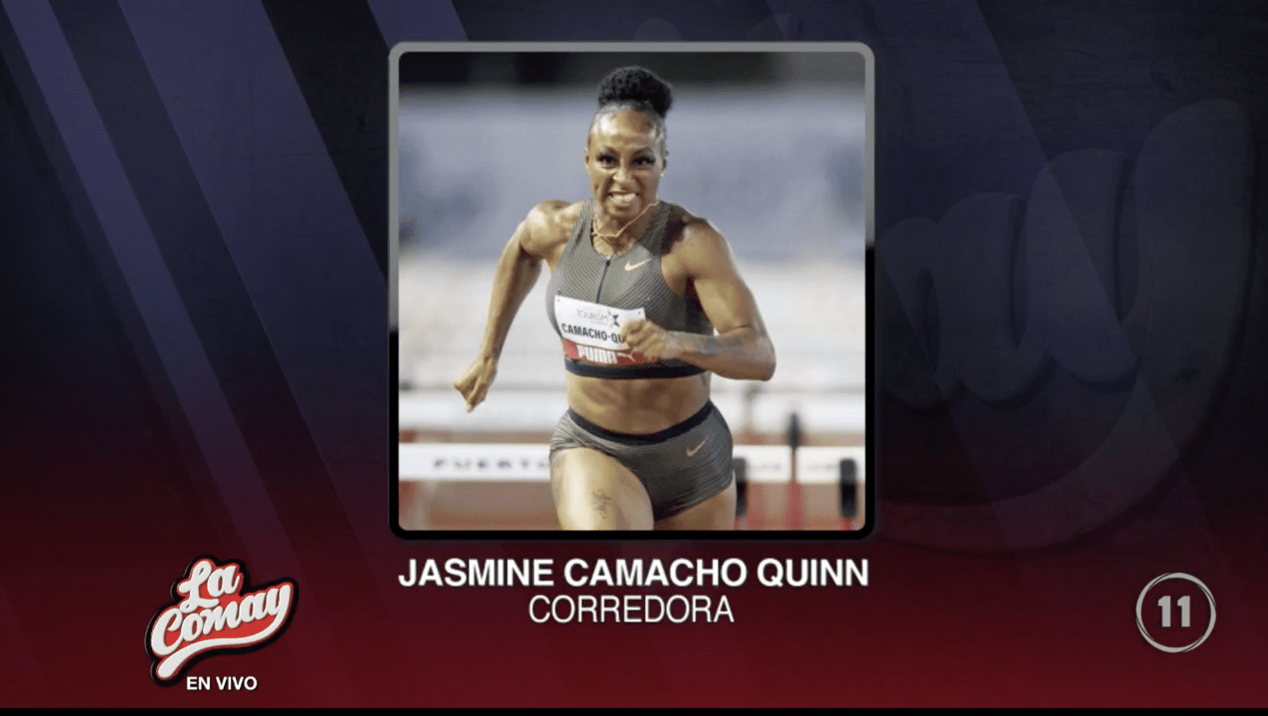 ¿Falsa salida en carrera de Jasmine Camacho? TeleOnce TV Vívelo