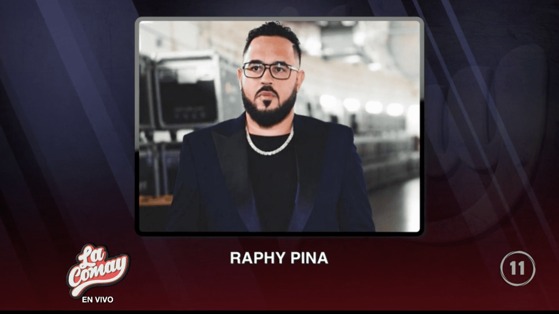 Raphy Pina fue puesto en el hospital TeleOnce TV Vívelo