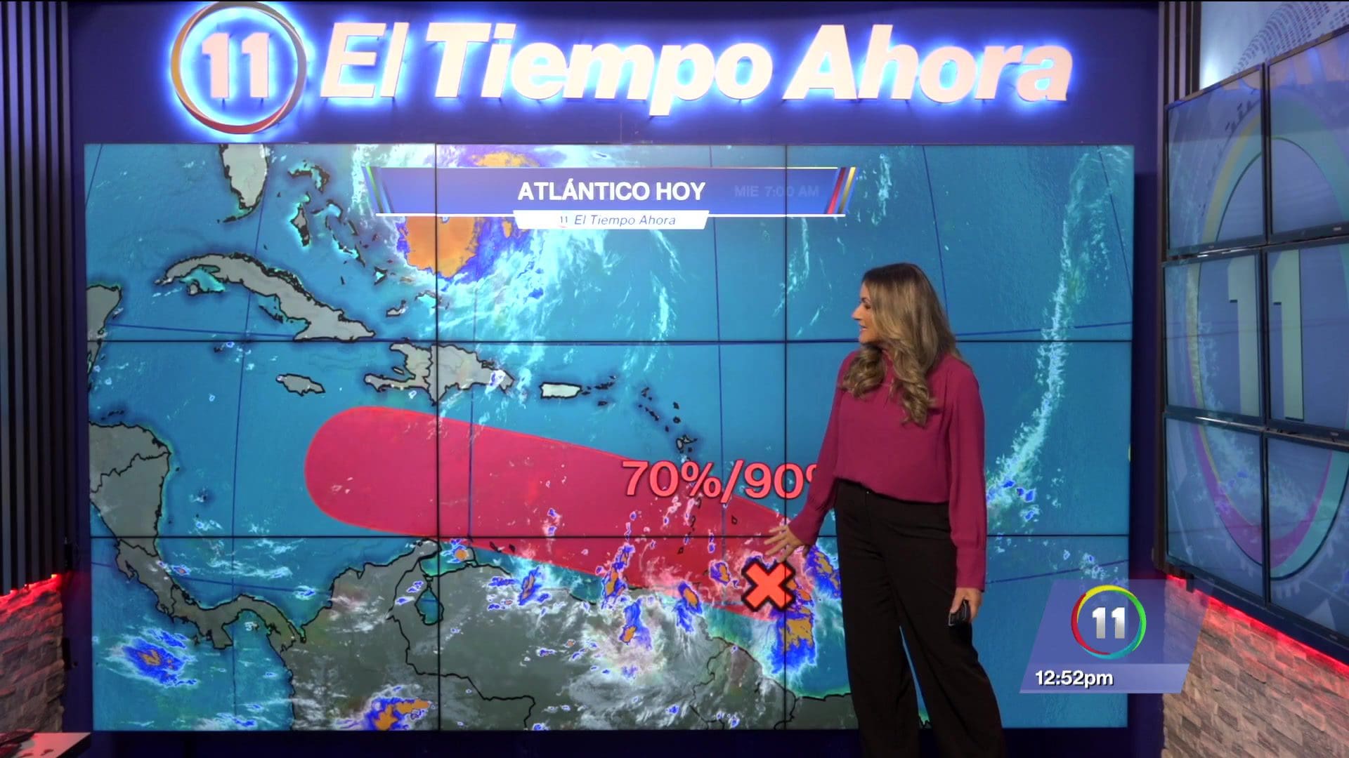 Invest 98L se encuentra muy lejos de Puerto Rico TeleOnce TV Vívelo