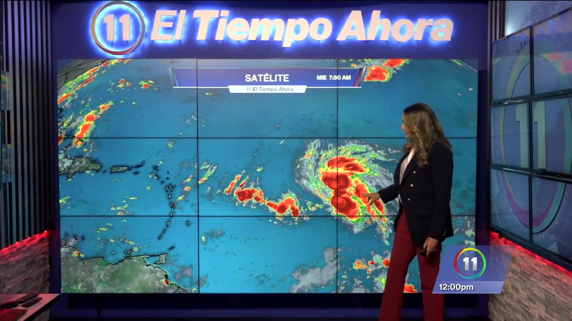 Invest 96L se convierte en la Depresión Tropical 7 TeleOnce TV Vívelo