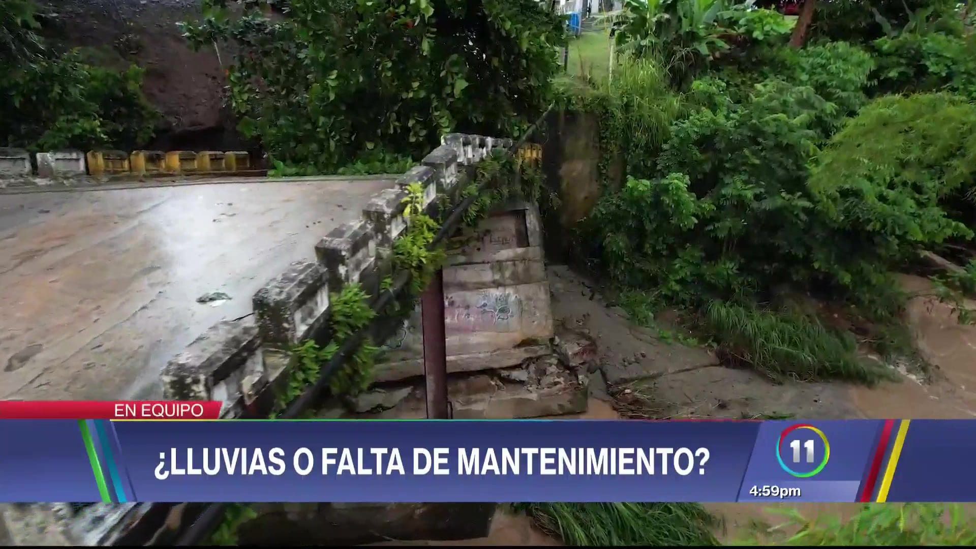 Incomunicadas Familias En Yabucoa Tras Colapso De Puente Teleonce Tv Vívelo 5336