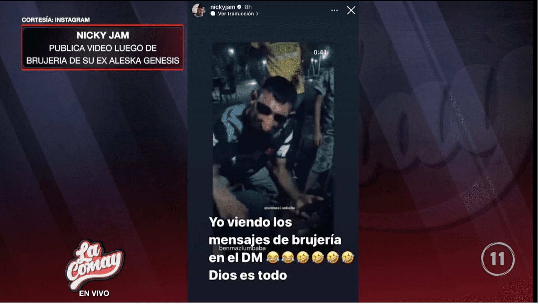 Nicky Jam se vacila brujería que le hizo la exnovia￼ - TeleOnce TV | Vívelo