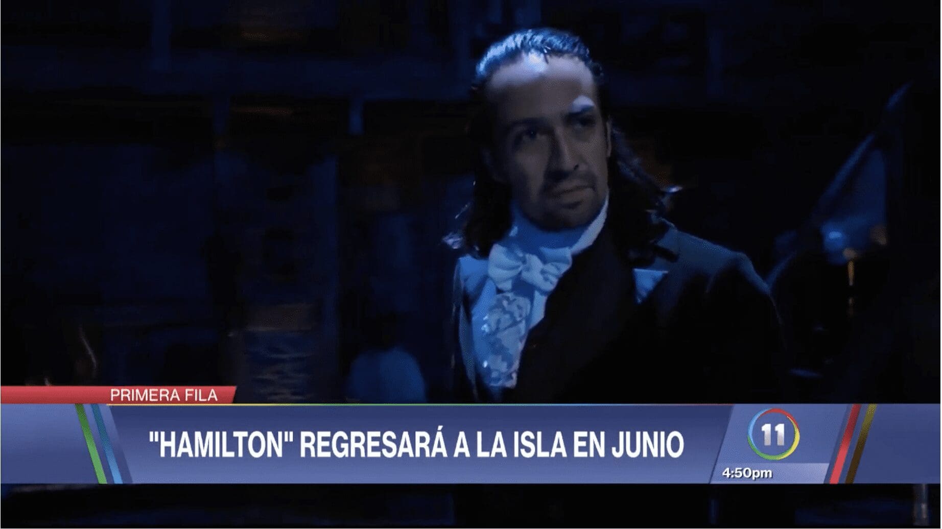 Primera Fila: Hamilton regresa a Puerto Rico en junio - TeleOnce TV ...
