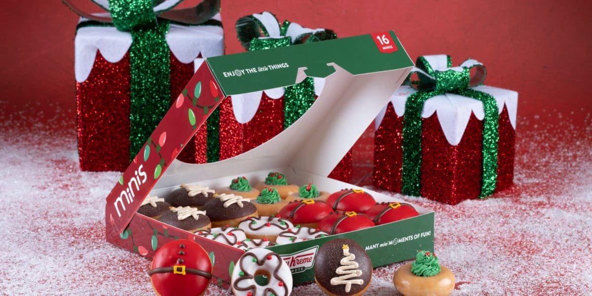 Minis Navidad Krispy Kreme