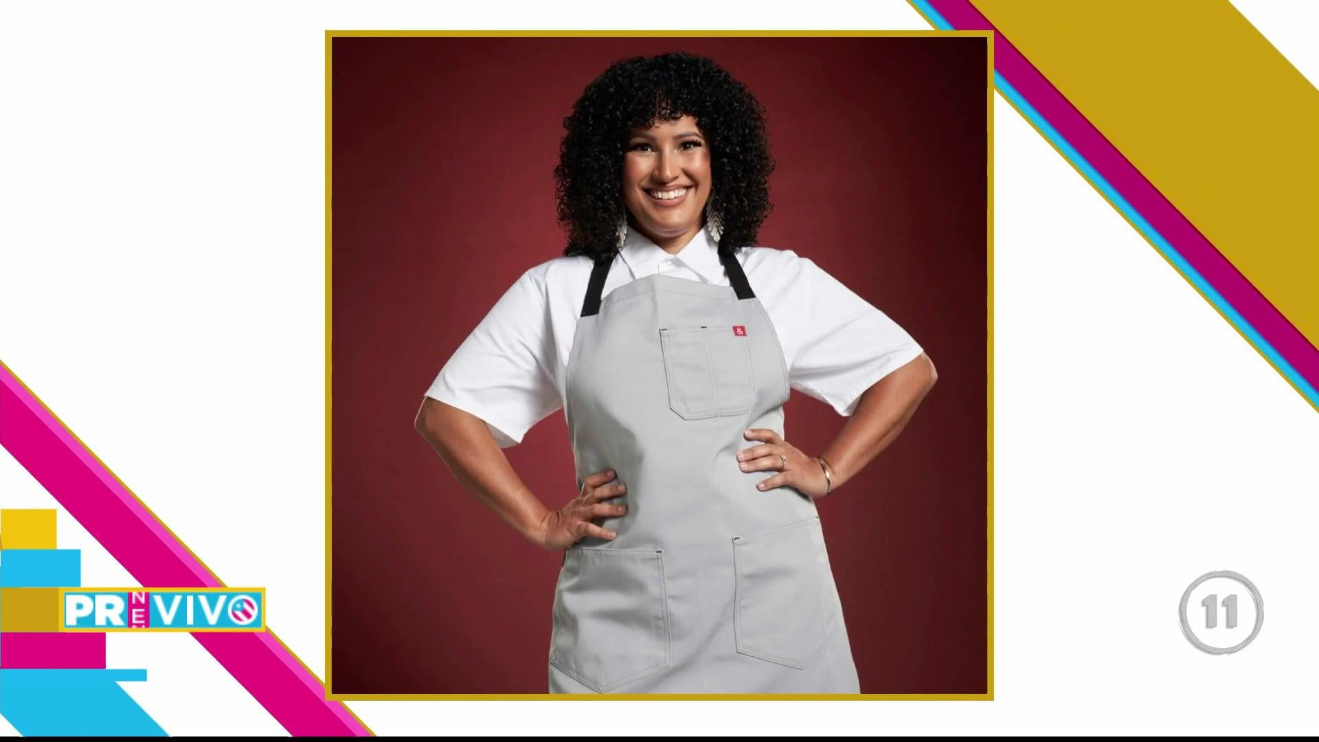 Omi Hopper planta el sabor boricua en la televisión estadounidense