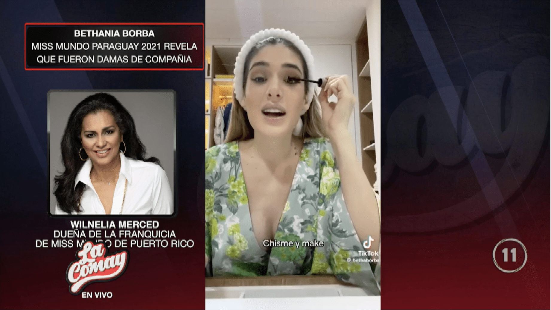 Miss Mundo Paraguay 2021 revela que fueron “damas de compañía” en certamen  celebrado en Puerto Rico - TeleOnce TV | Vívelo