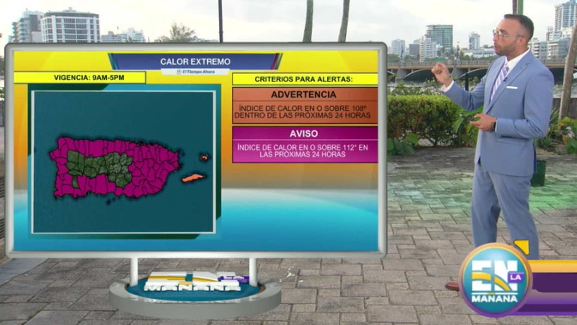 Aviso y advertencia de calor extremo vigentes para hoy, miércoles ...