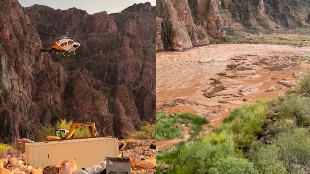 Imagen del artículo de Univision / TeleOnce: Inundación repentina en el Gran Cañón: hay al menos dos muertos y 15 desaparecidos