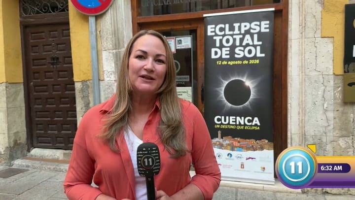 Imagen de la cobertura de: Boricuas y residentes presencian el eclipse solar total desde Cuenca, España