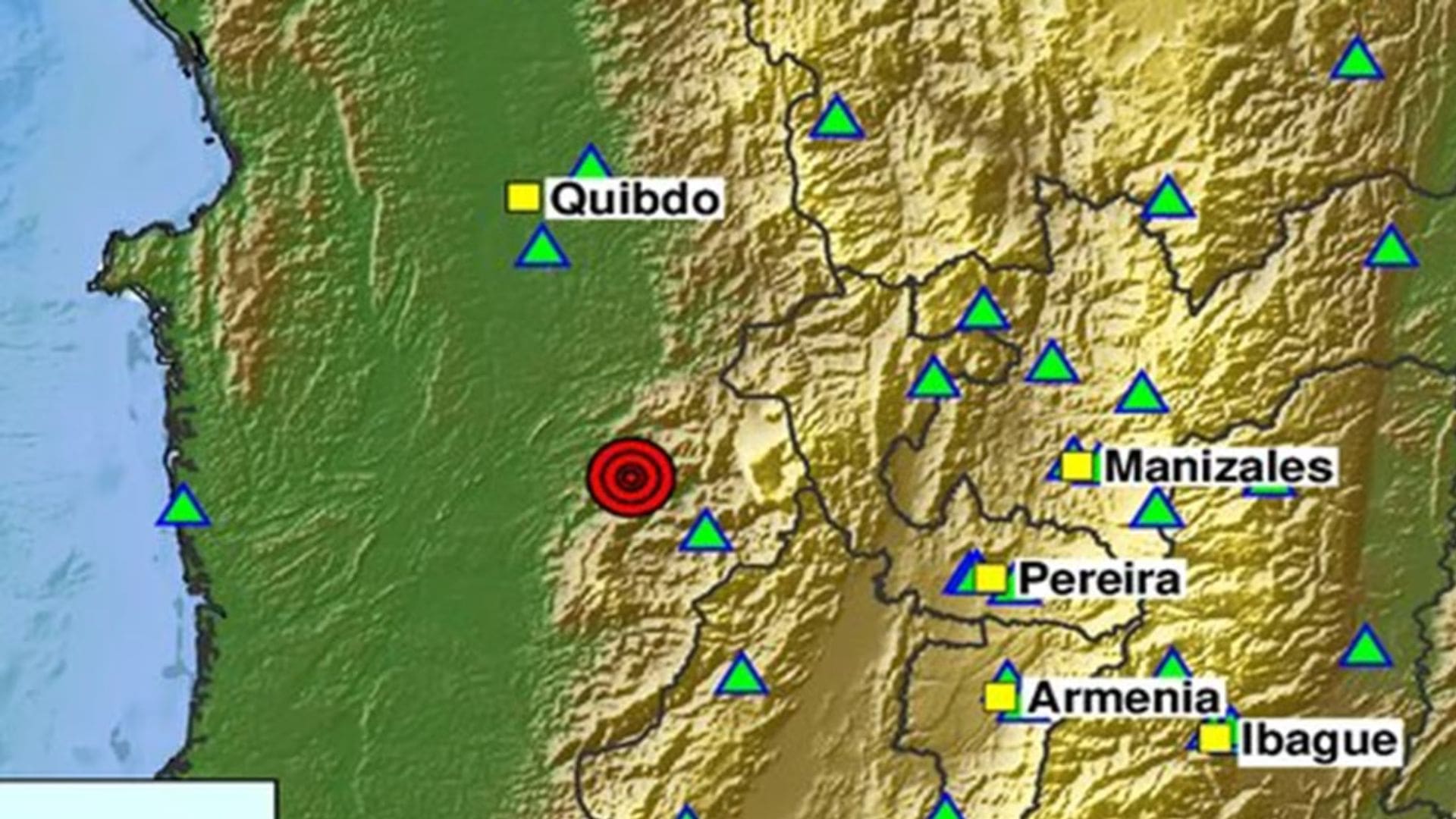 Imagen de la cobertura de: Suman 319 los muertos por el terremoto en Colombia y declaran emergencia económica, social y ecológica
