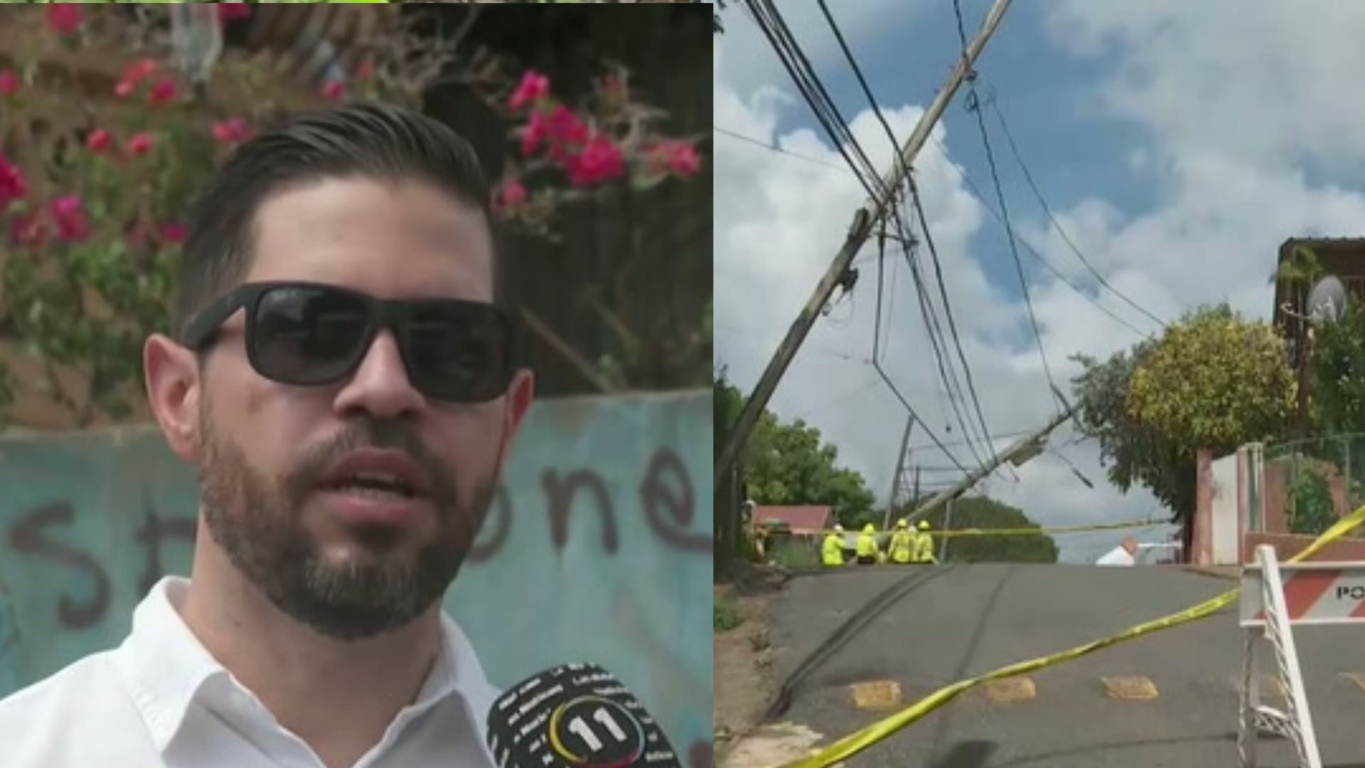 Imagen del artículo de Univision / TeleOnce: Alcalde de San Germán cuestiona a LUMA por demora en atender postes deteriorados