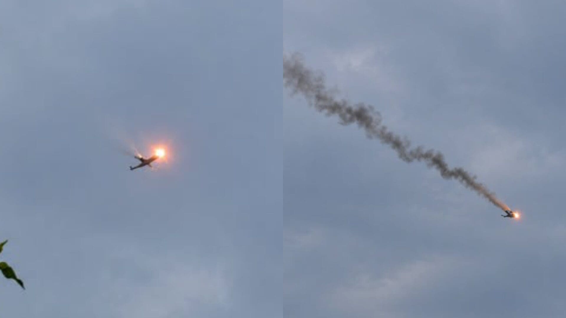Imagen del artículo de Univision / TeleOnce: Captan avioneta en llamas cerca del aeropuerto de Isla Grande