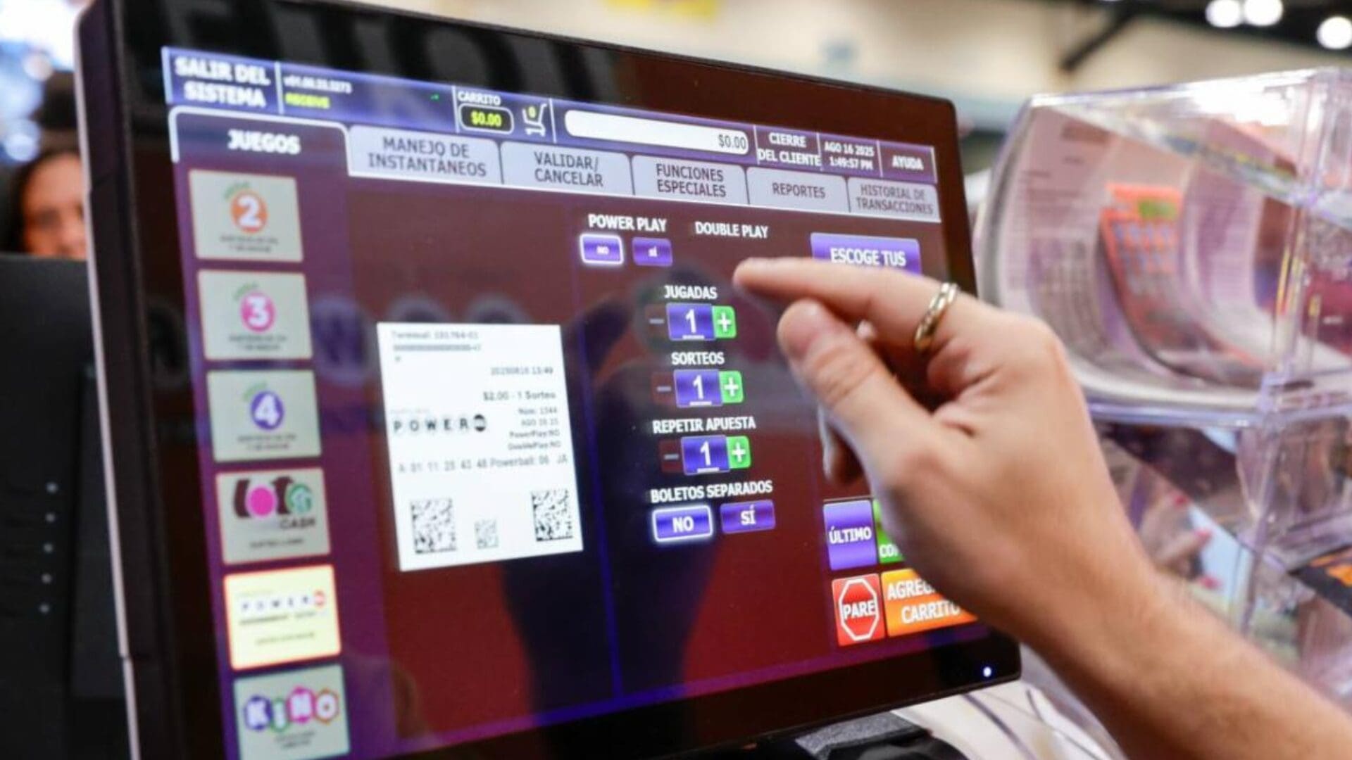Imagen del artículo de Univision / TeleOnce: Powerball deja premio secundario de $100,000 en Puerto Rico