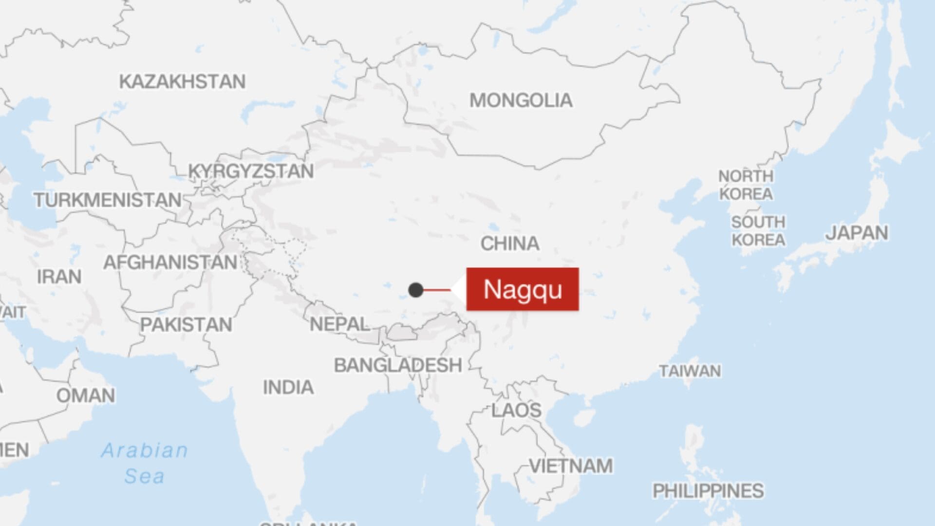Imagen del artículo de Univision / TeleOnce: Fuerte sismo de magnitud 7 sacude la región del Tíbet en China