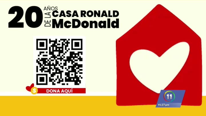 Imagen del artículo de Univision / TeleOnce: Casa Ronald McDonald celebra 20 años de apoyo a familias con menores hospitalizados