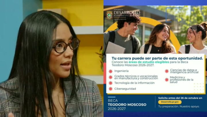 Imagen del artículo de Univision / TeleOnce: Beca Teodoro Moscoso contará con $2 millones para apoyar a jóvenes científicos