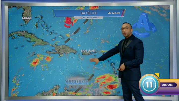 Imagen de la cobertura de: Viernes caluroso con posibilidad de aguaceros por la tarde